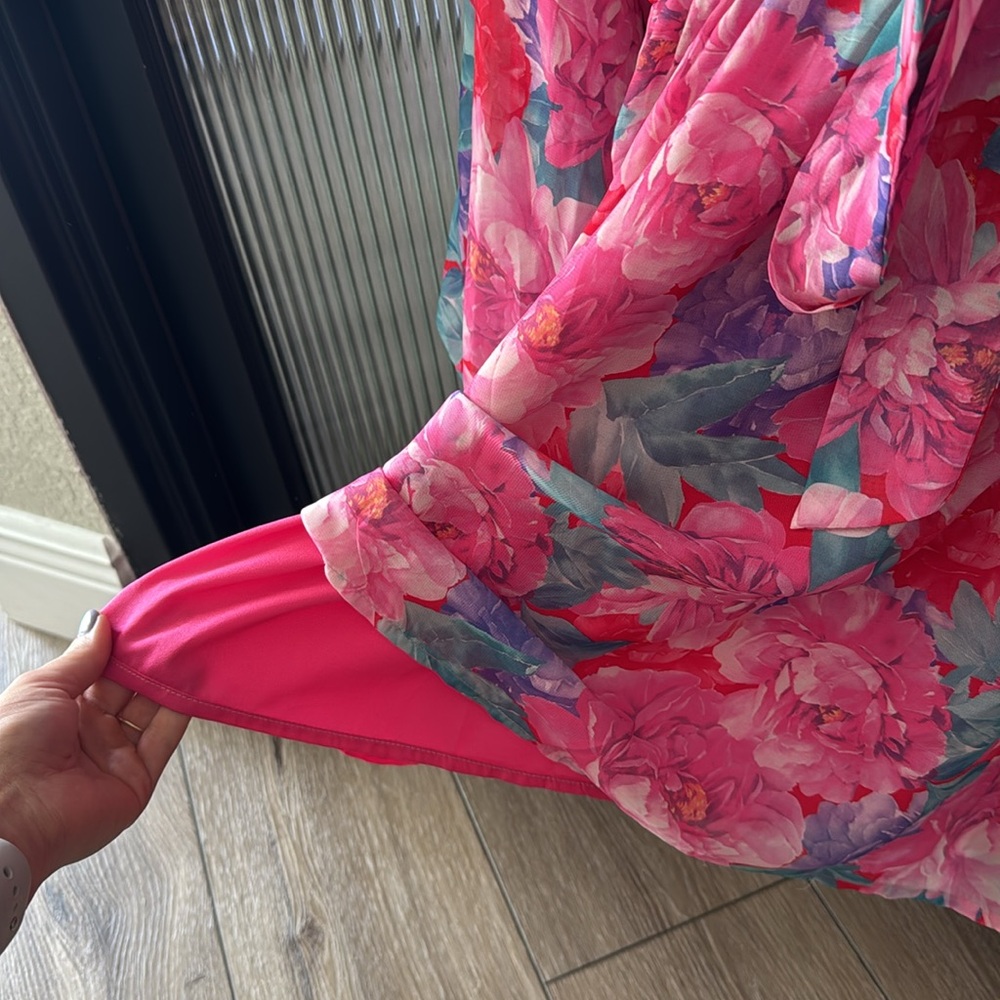 Nasty Gal Floral Pink Dress - Picture 5 of 5